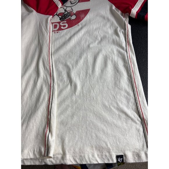 '47 Men's Cincinnati Reds Baseball Tee Shirt Size M NWOT - Picture 4 of 6